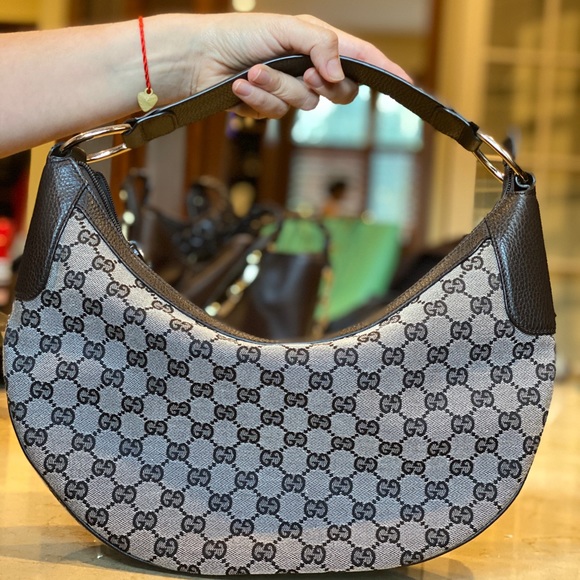 COPY - GUCCI Beige/Brown GG Canvas and Leather Ho… - Picture 4 of 8